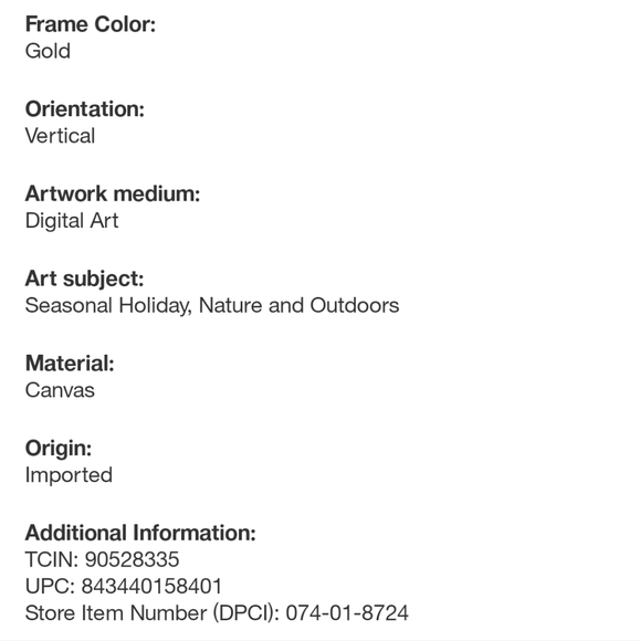 Studio Mcgee Target Christmas Tree Framed Photo Wall Art Threshold - Picture 10 of 10